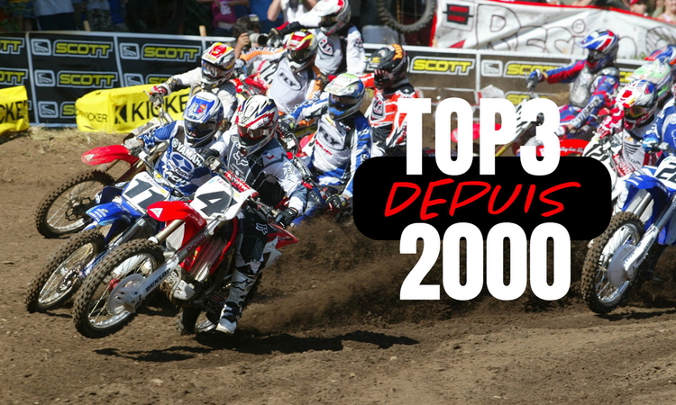 MX Washougal : le top 3 depuis 2000