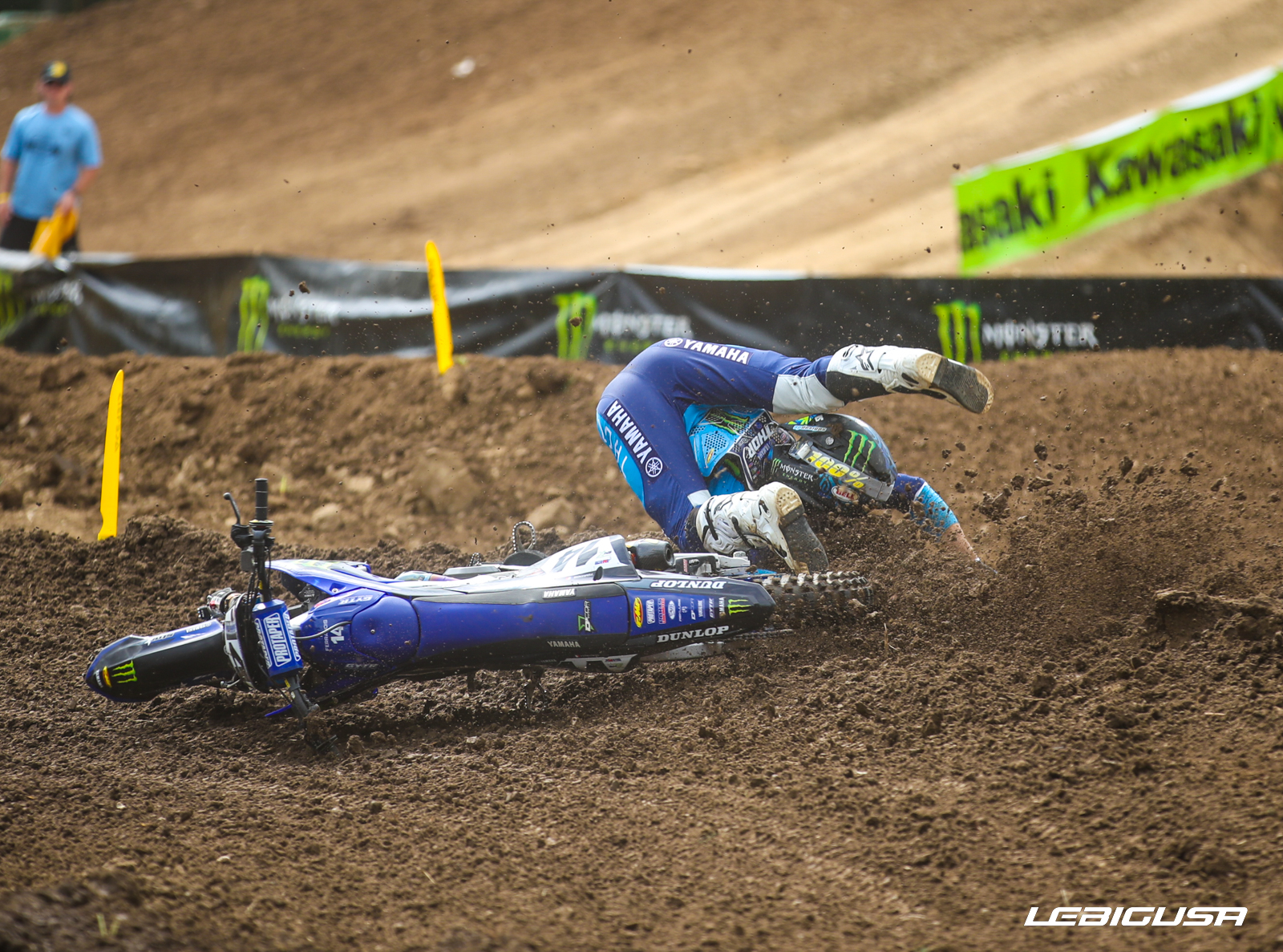 La chute de Dylan Ferrandis en photos