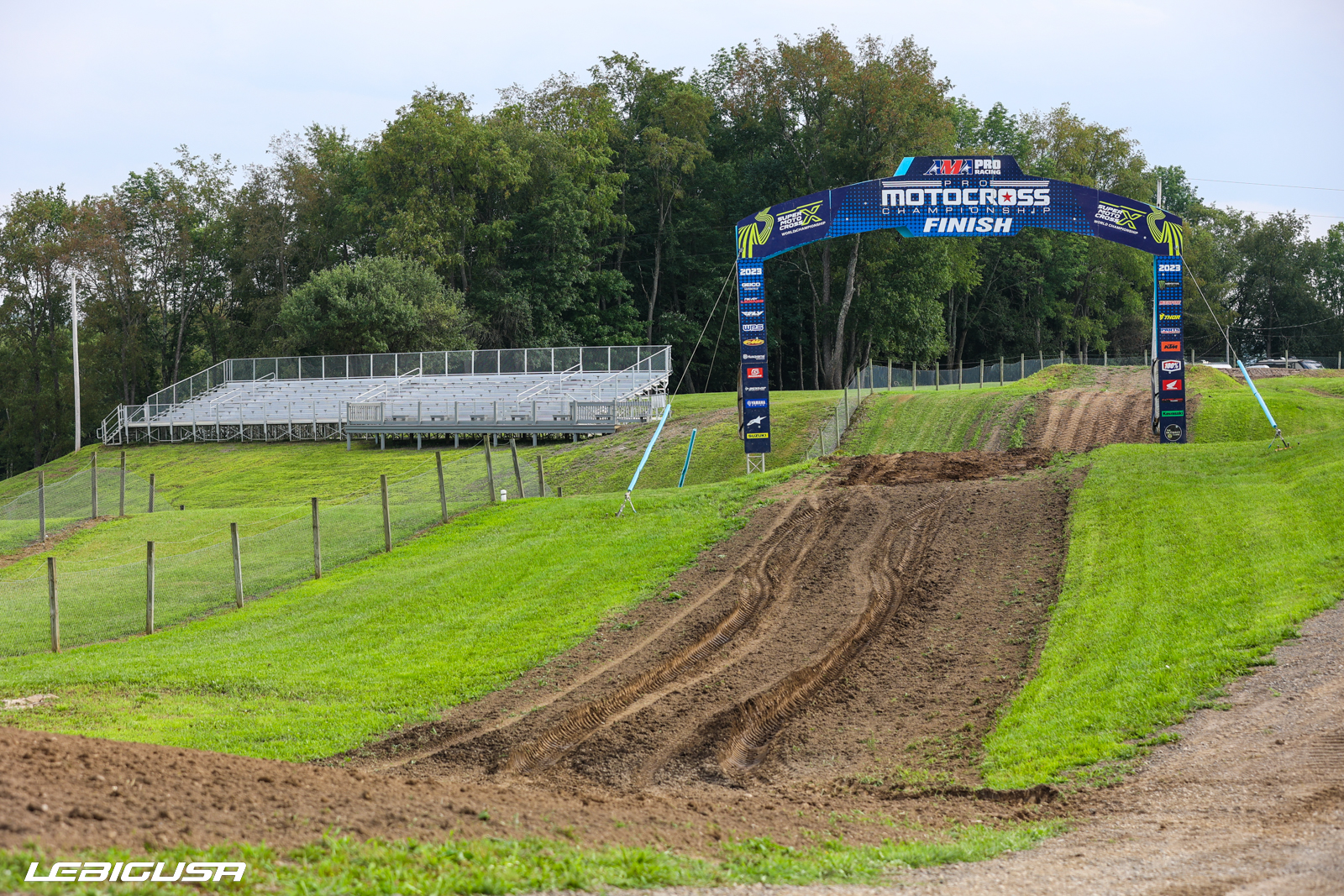 Il fait beau mercredi à Unadilla MX...