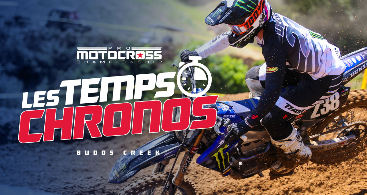 Les temps chronos du MX de Budds Creek