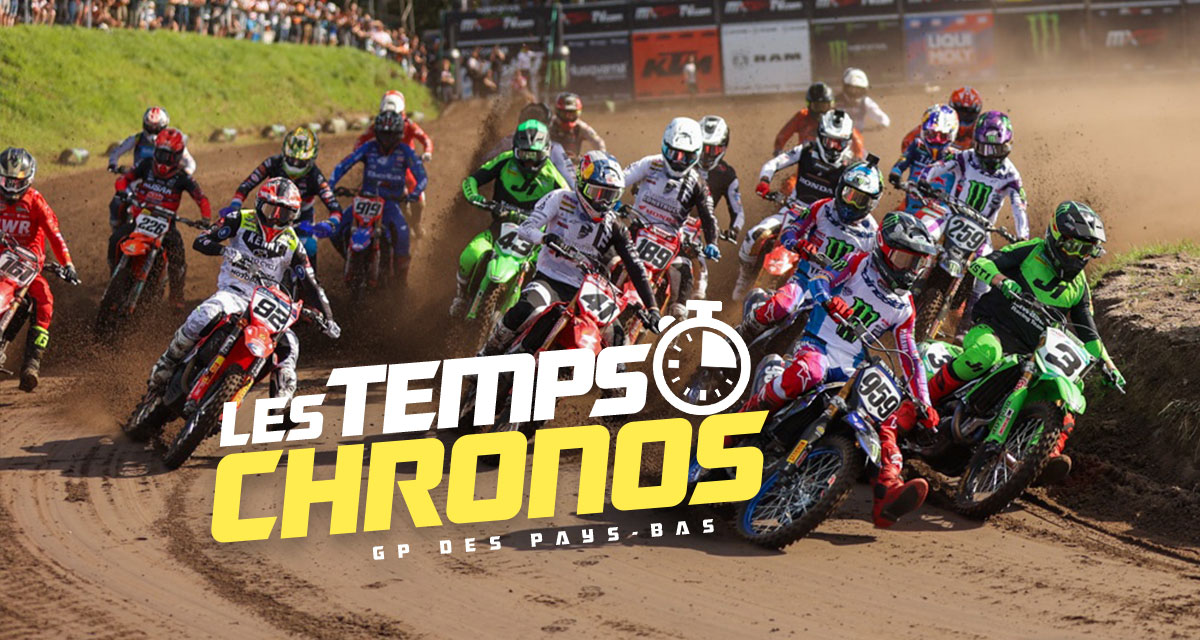 Les temps chronos du GP des Pays-Bas