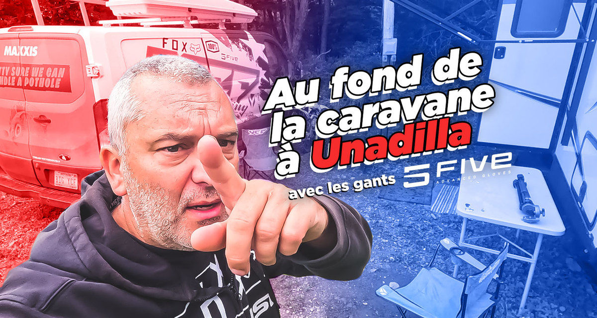 Vlog MX US : « au fond de la caravane à Unadilla »