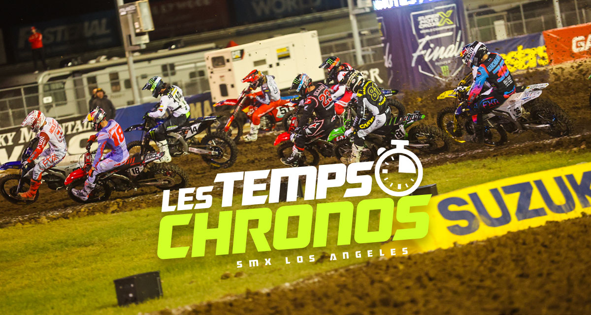 Les temps chronos du SMX de Los Angeles