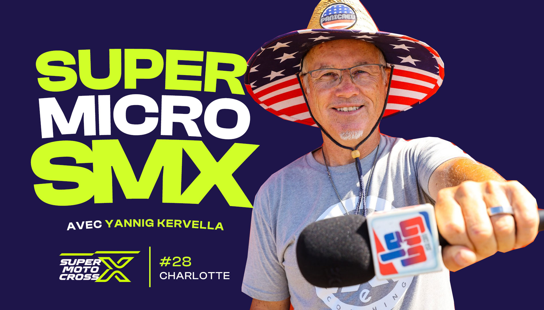 « SuperMicro SMX » Charlotte avec Yannig Kervella