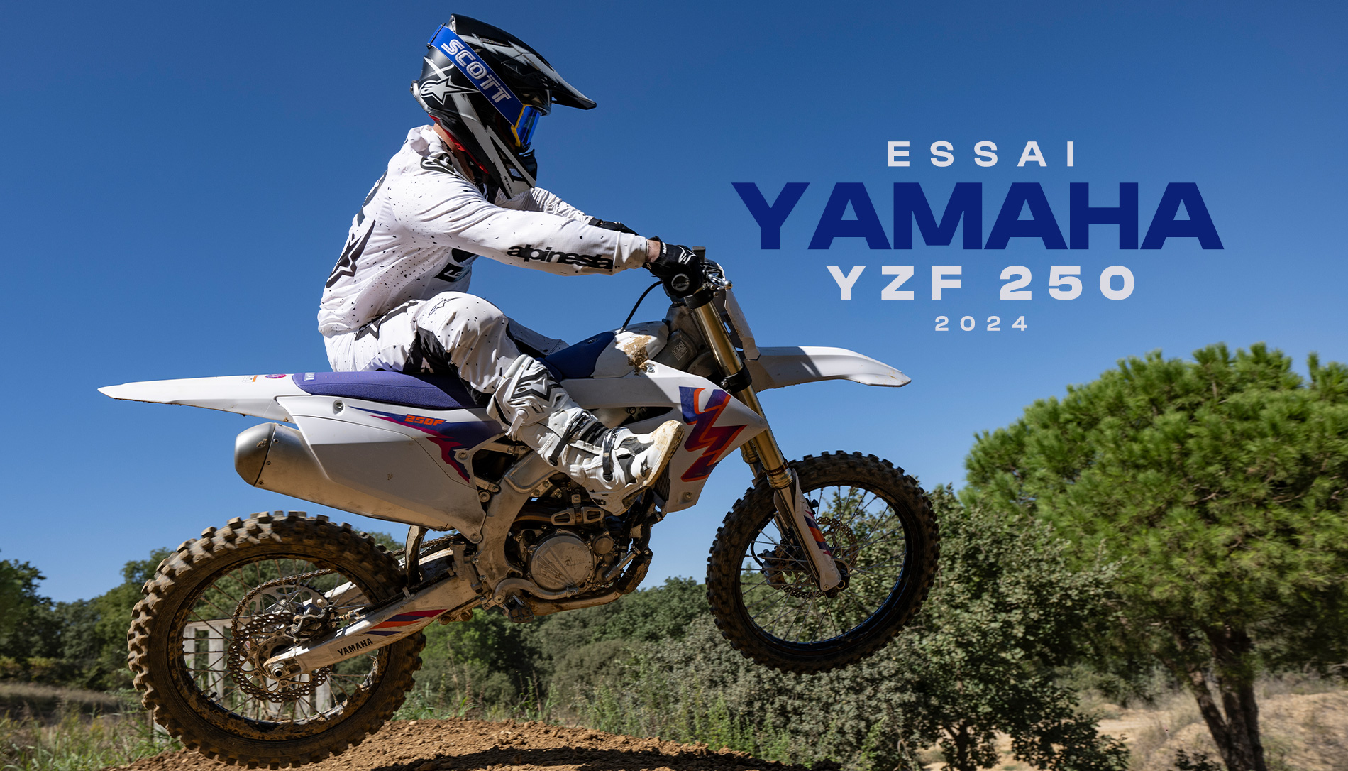 Essai : Yamaha YZF 250 2024