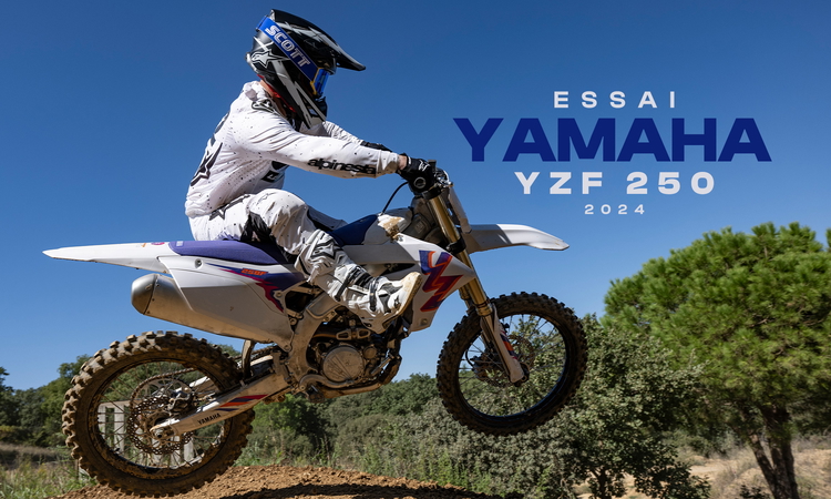 Essai : Yamaha YZF 250 2024