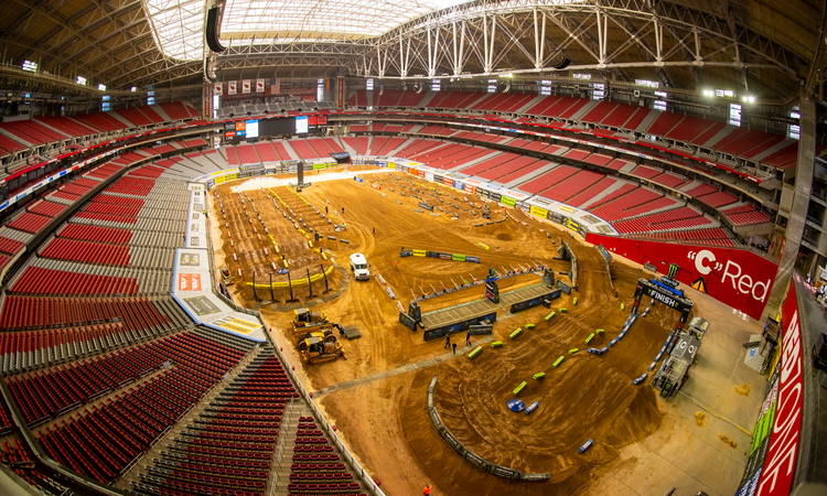 Les pistes du Supercross US 2024
