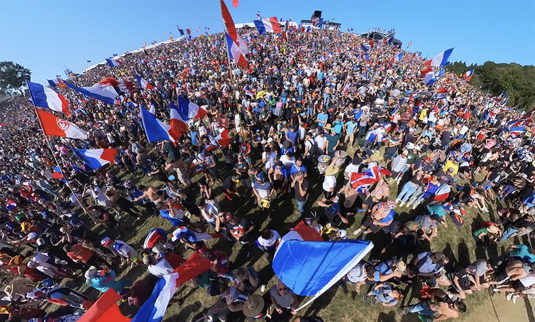 Dans le public d'Ernée samedi (à 360°)