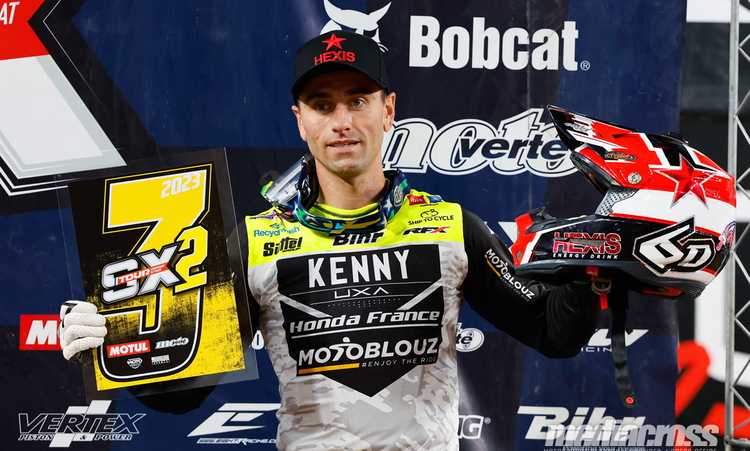 Des podiums au SX de Paris (SR Motoblouz)