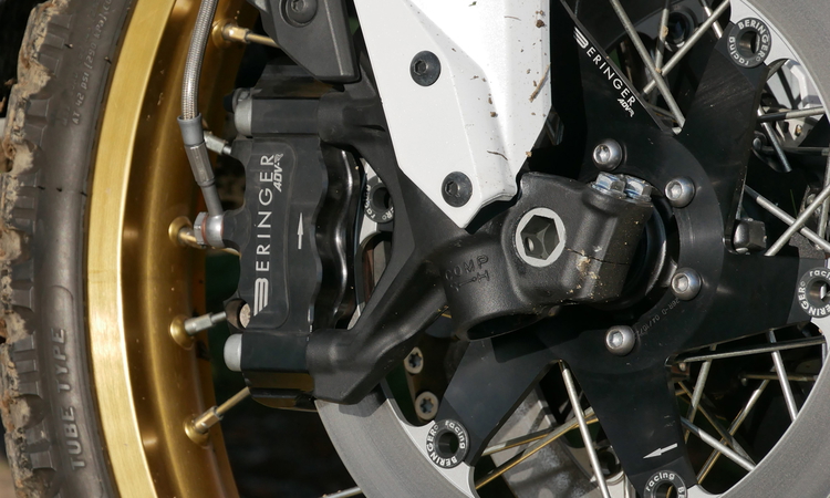 Freinage révolutionnaire pour l'Africa Twin