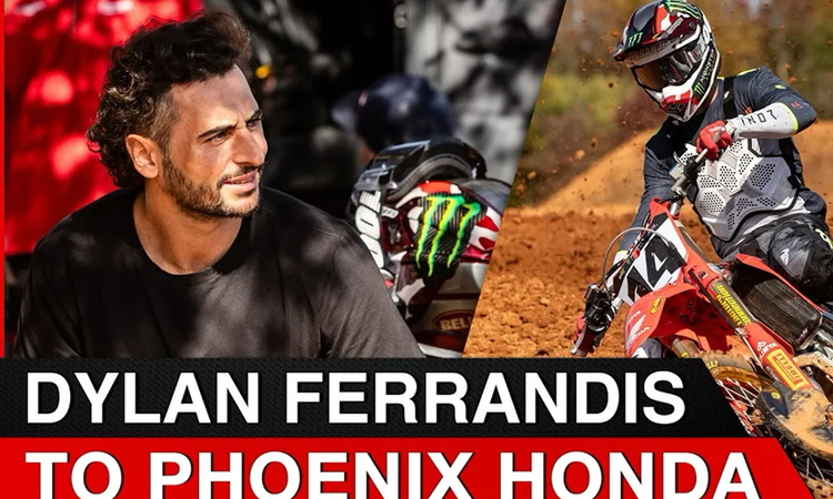 Dylan Ferrandis trouve une Honda chez Phoenix