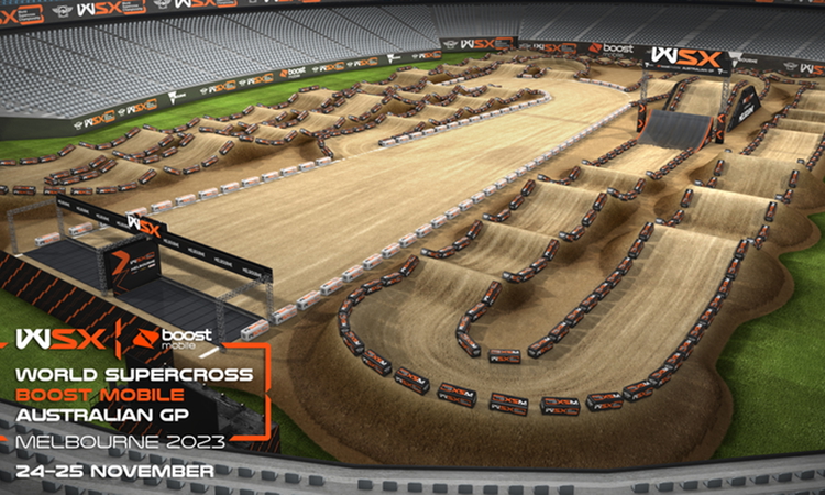 La piste virtuelle du WSX de Melbourne