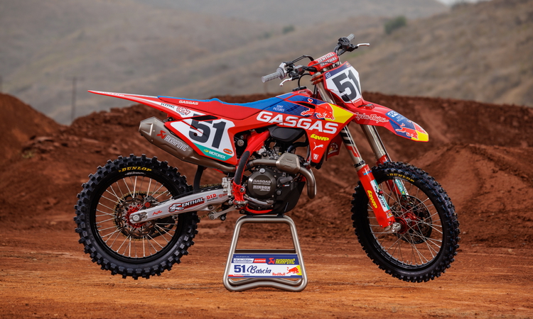 La GasGas MC450F 2024 de Justin Barcia