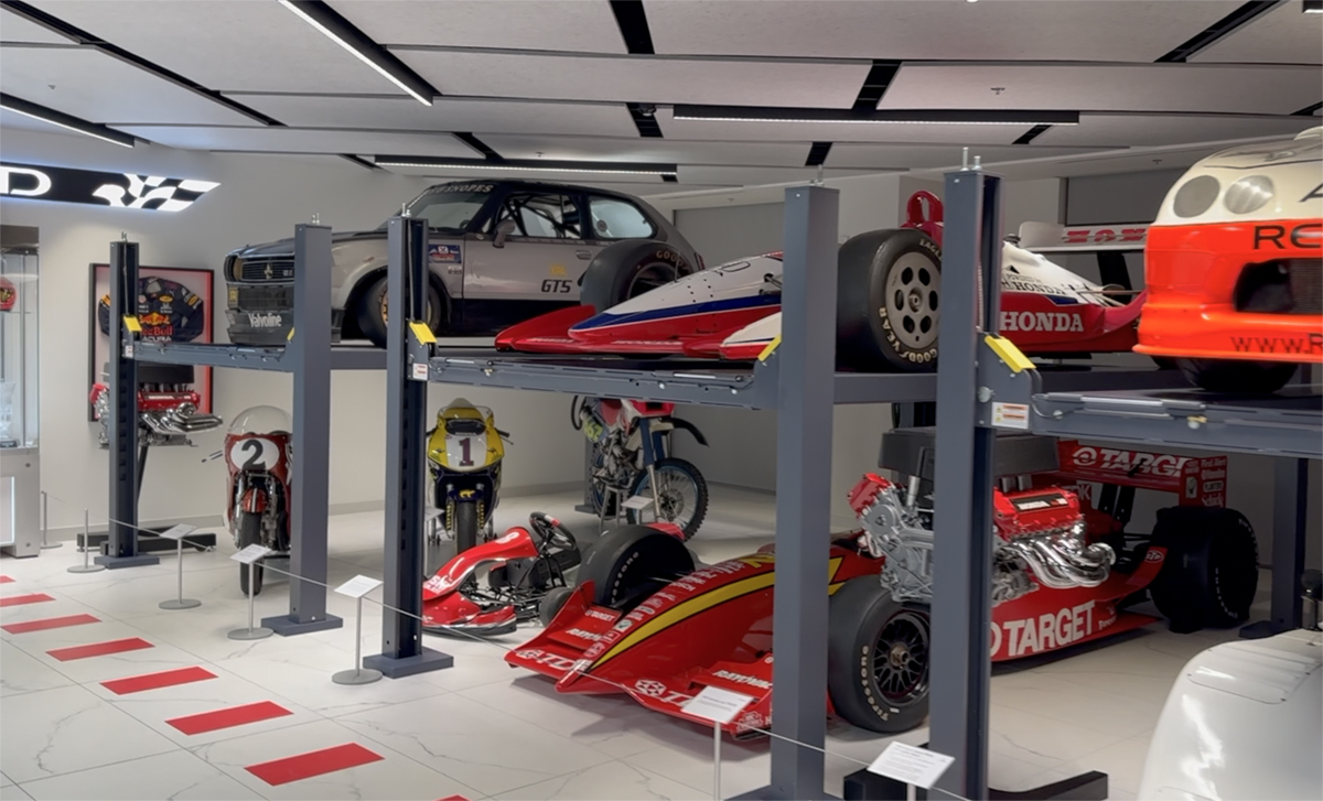 La collection Honda à Torrance (Californie)