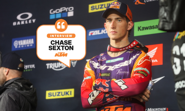 Chase Sexton : « je gagne grâce à mon équipe »