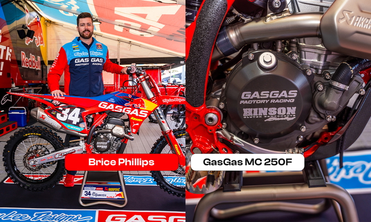 GasGas MC 250F (DiFrancesco) de Brice Phillips