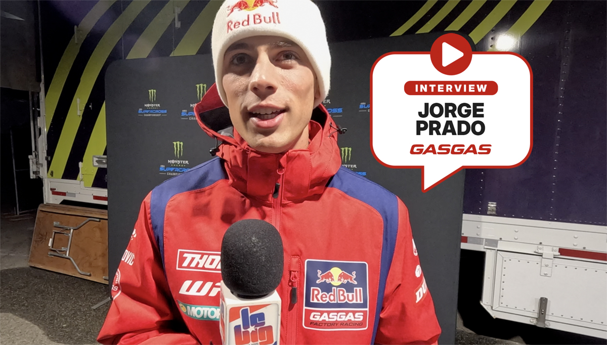 Jorge Prado : « je n'ai pas d'expérience en SX »