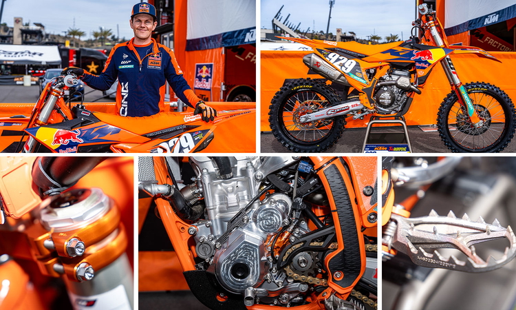 KTM 250 SX-F (Julien Beaumer) d'Austin Watterson