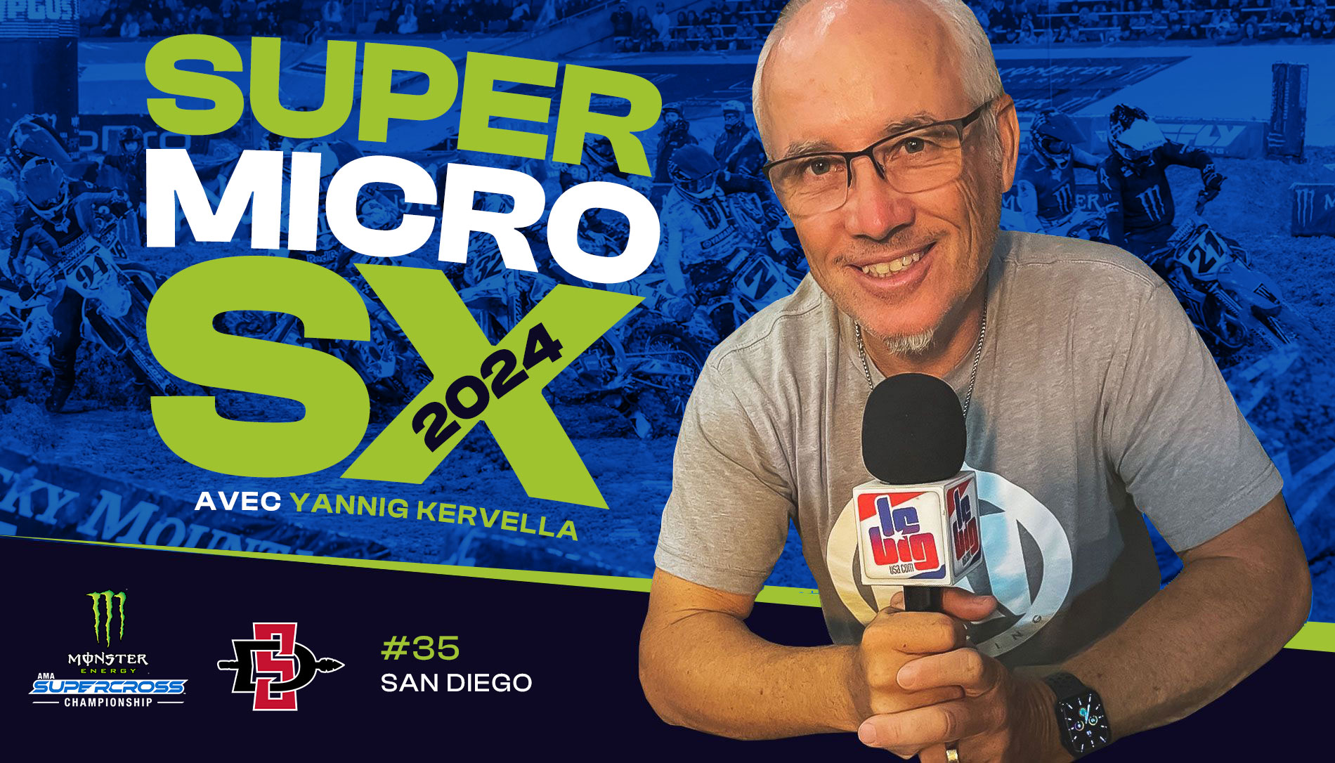 « SuperMicro SX » San Diego avec Yannig Kervella