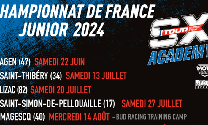 SX Tour Junior, objectif 2026