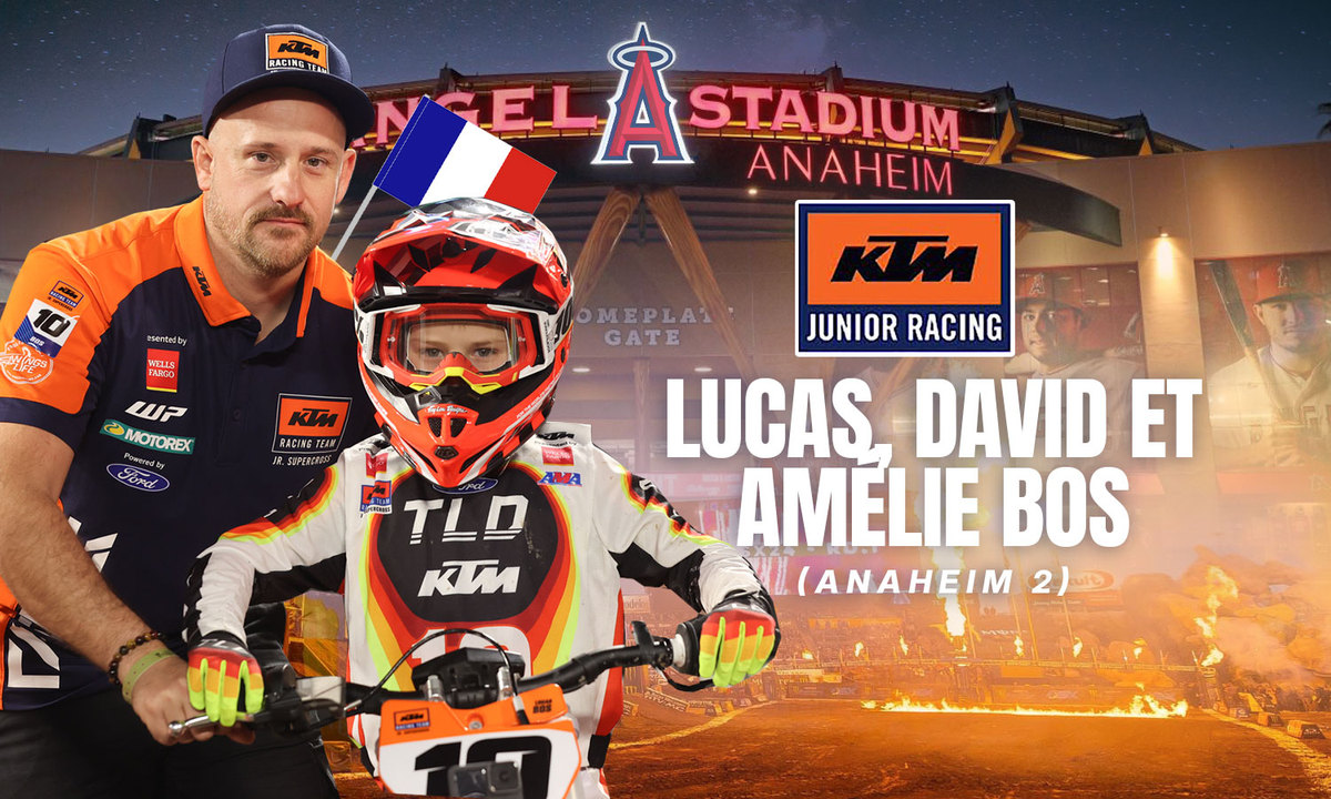 Lucas est le boss à Anaheim 2 (avec ses parents)