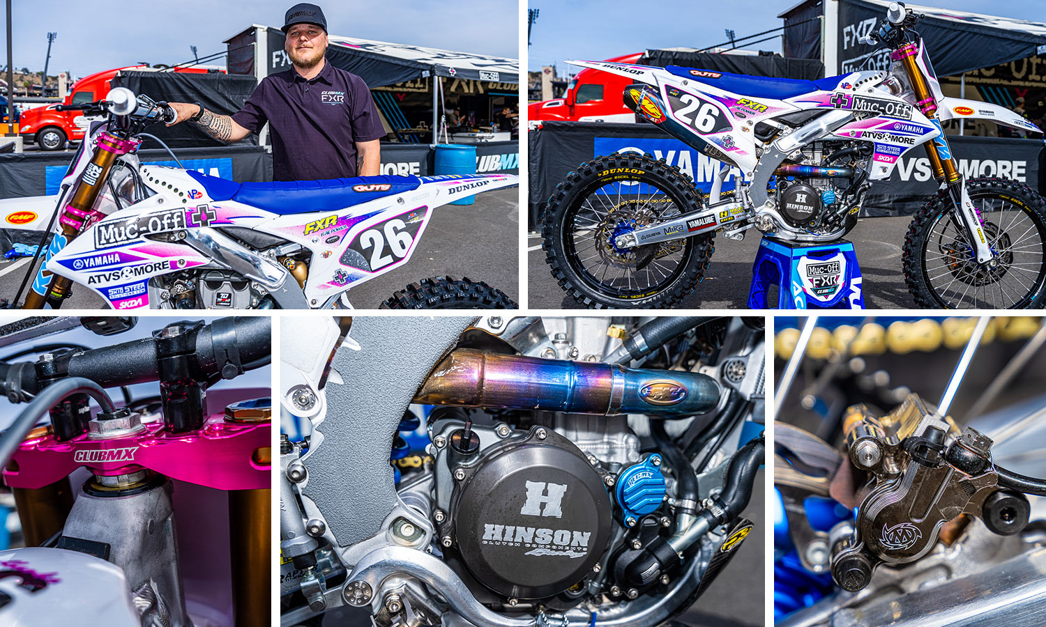 Yamaha YZF250 (Garrett Marchbanks) de Dakota Weber