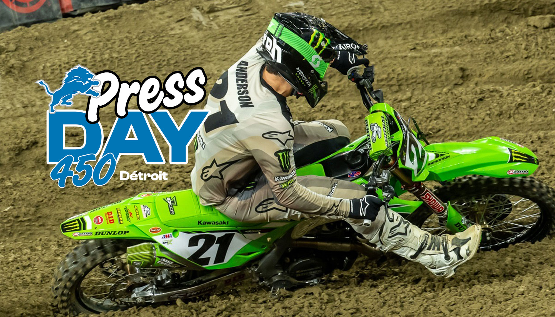 Vidéo 450 : « Press Day » SX Détroit