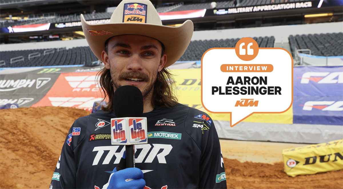 Aaron Plessinger : « je vis ma meilleure saison »