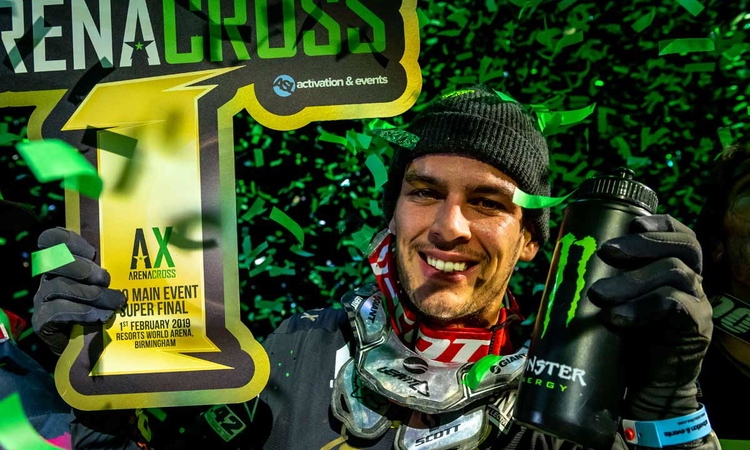 Cédric Soubeyras de retour en Arenacross UK