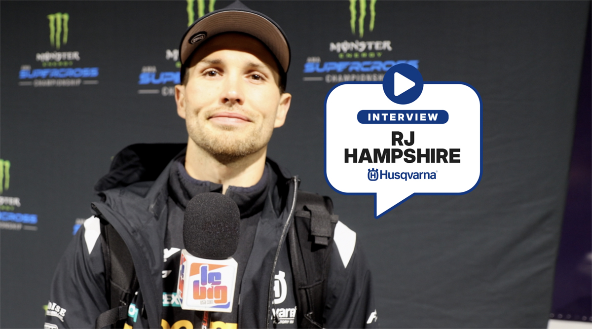 RJ Hampshire : « j'ai tout mis dans cette finale »