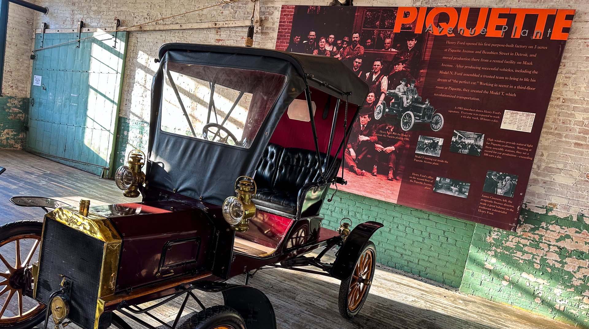 Visite vidéo Ford Piquette (Détroit)