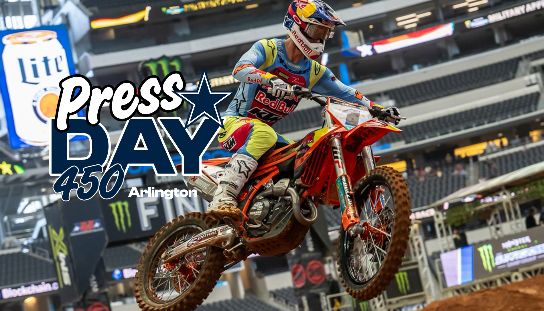 Vidéo 450 : « Press Day » SX Arlington
