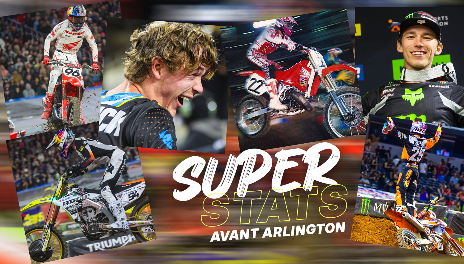 Les « SuperStats » avant le SX d'Arlington