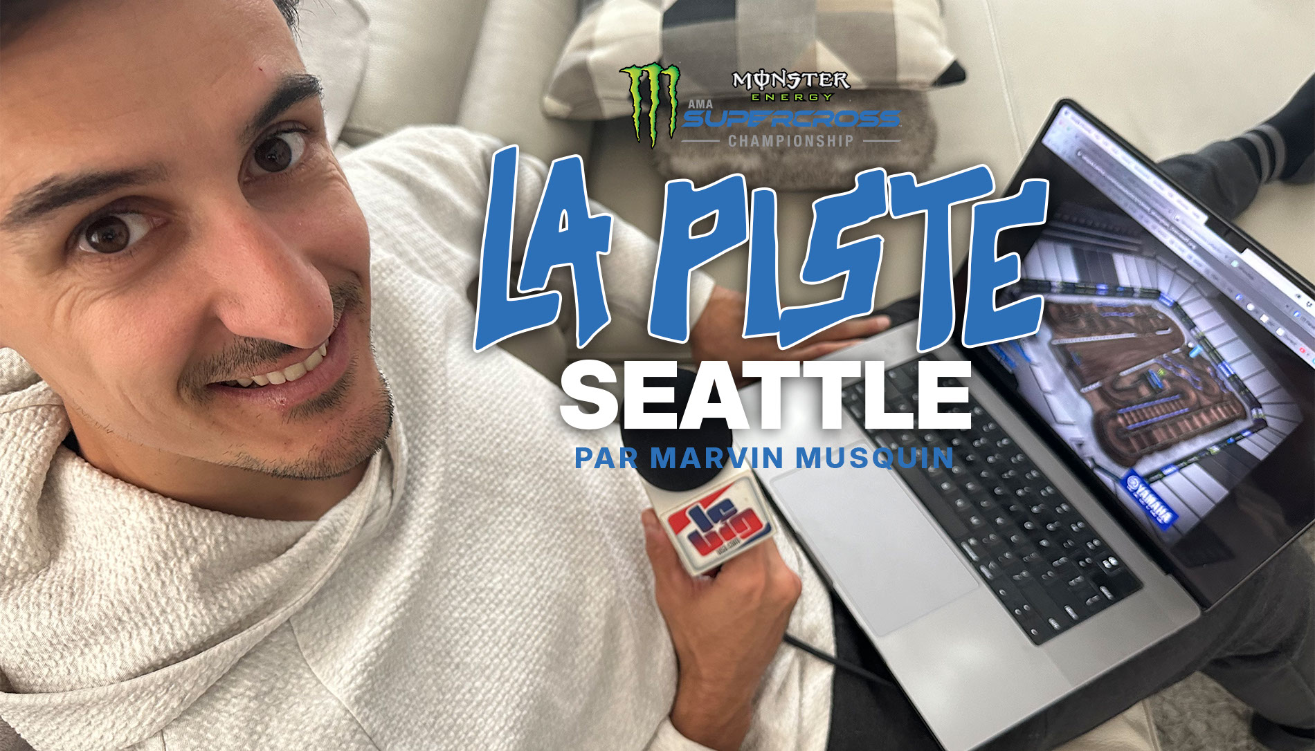 La piste du SX de Seattle par Marvin Musquin