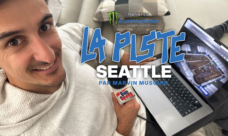 La piste du SX de Seattle par Marvin Musquin