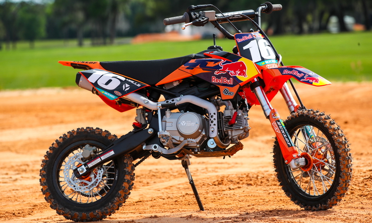 La YCF Start 125 SE de Tom Vialle