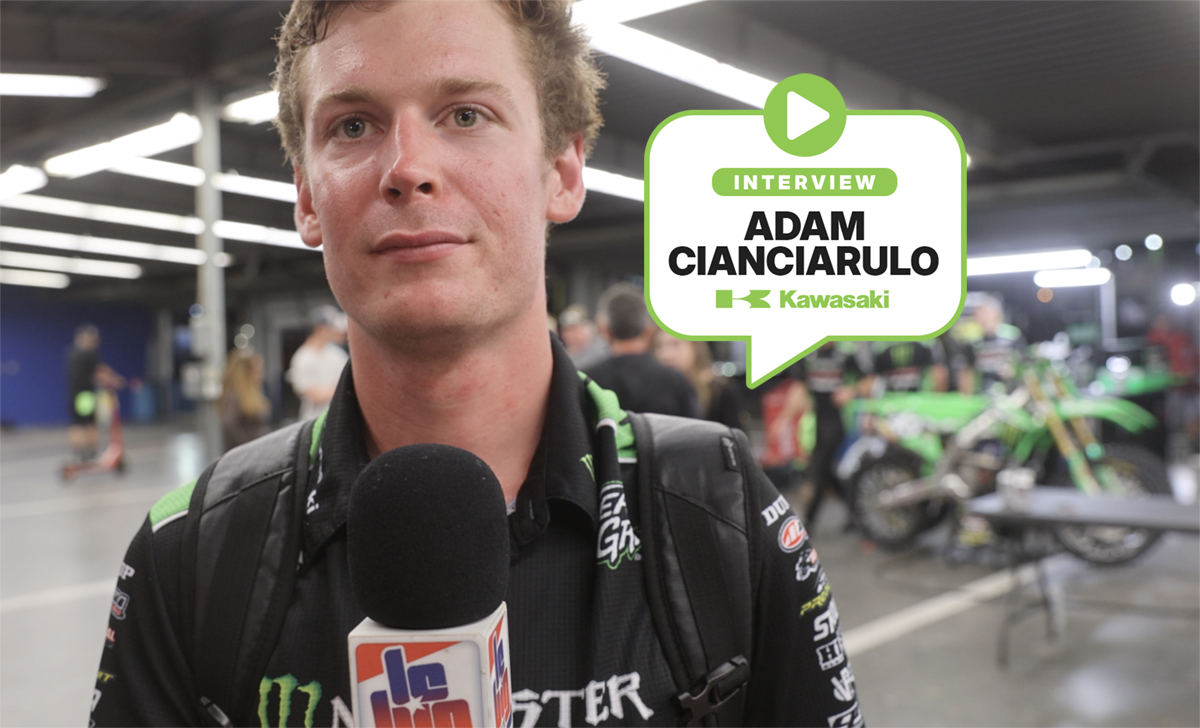 Adam Cianciarulo : « l'objectif est de prendre du plaisir »