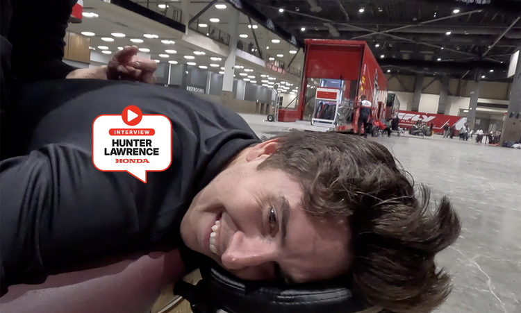Interview massage avec Hunter Lawrence