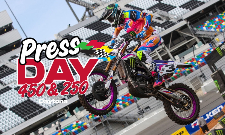 Vidéo 250/450 : « Press Day » SX Daytona