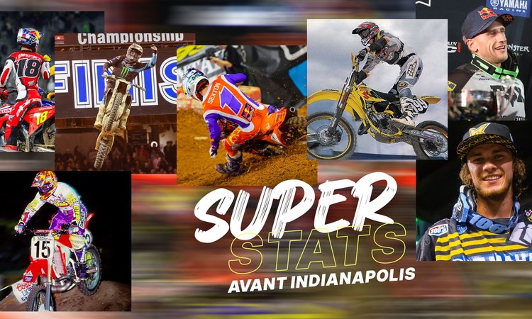 Les « SuperStats » avant le SX d’Indianapolis