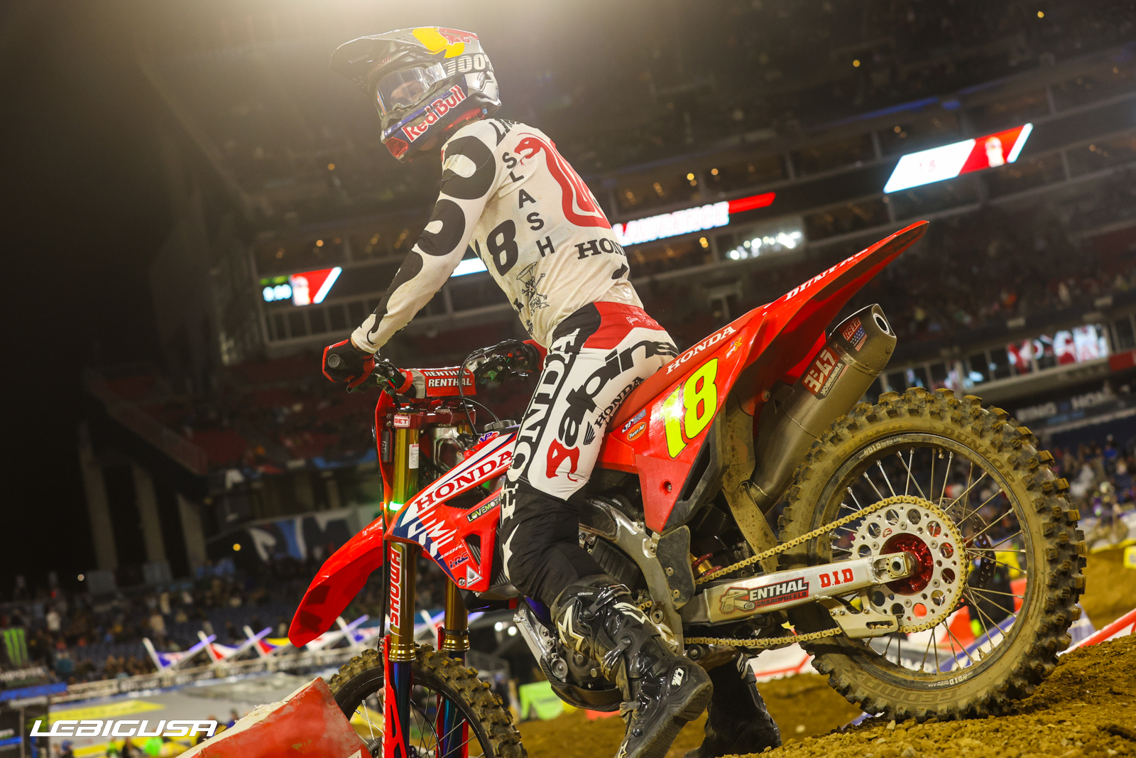 Les photos 450 du SX de Nashville