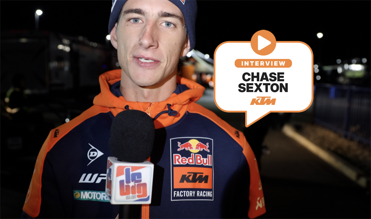 Chase Sexton : « vous n'avez rien vu de moi encore »