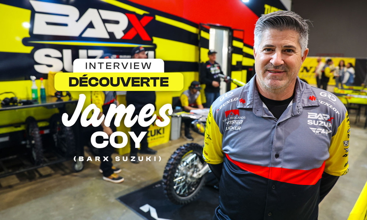 Interview découverte : James Coy (BarX Suzuki)