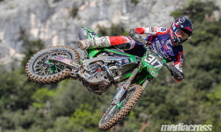 Mathis Valin toujours second de l'EMX 250