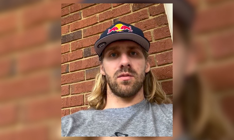 Justin Barcia réagit sur Instagram (St Louis)