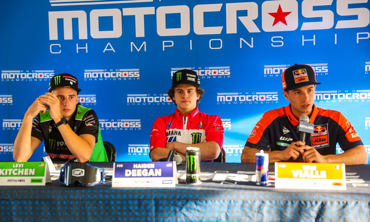 Extrait de la conf' de presse 250 (Fox Raceway)