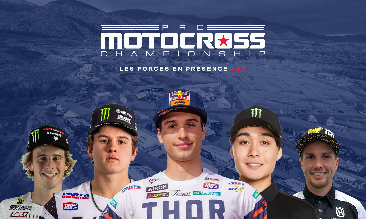 Pro Motocross 2024 : les forces en présence 250