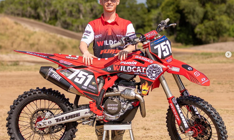 Evan Ferry sur une GasGas WildCat