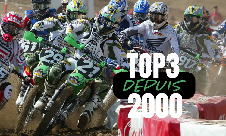 MX Hangtown : le top 3 depuis 2000