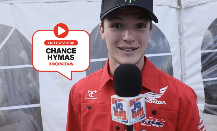 Chance Hymas : « c'était énorme »